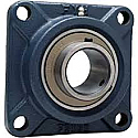 1" 4-BOLT FLANGE BLOCK W/SET SCREWS